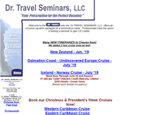 Tablet Screenshot of drtravel.com